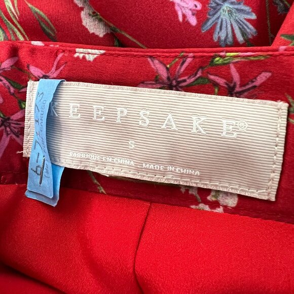 Anthropologie Floral Cropped Pants High Rise Trousers Wide Leg Dainty Romantic - Picture 7 of 13